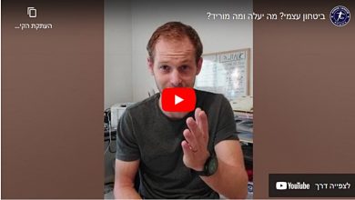 Photo of ביטחון עצמי? מה יעלה ומה מוריד?